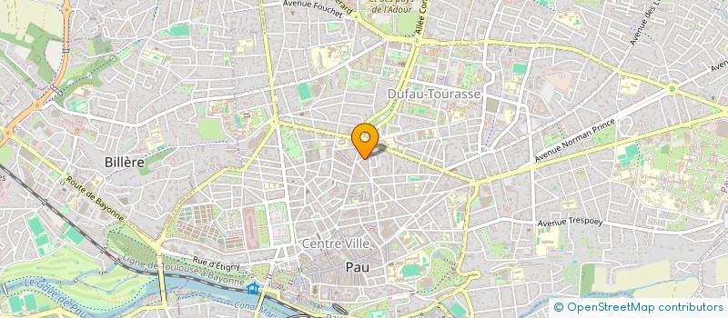 localisation de l'entreprise LMNP à PAU