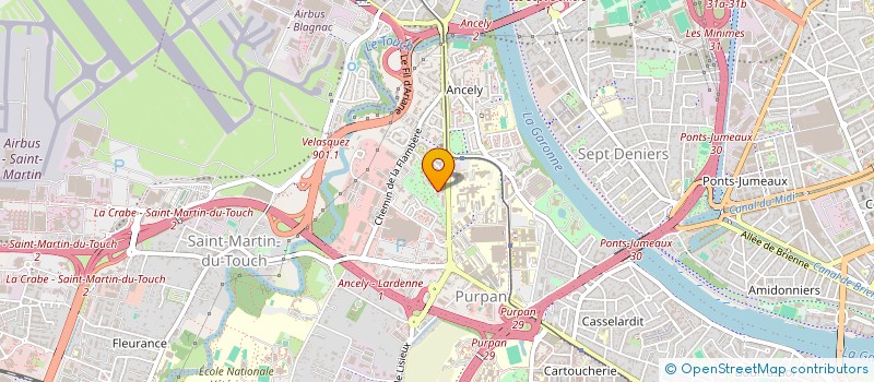 localisation de l'entreprise LMNP  TOULOUSE