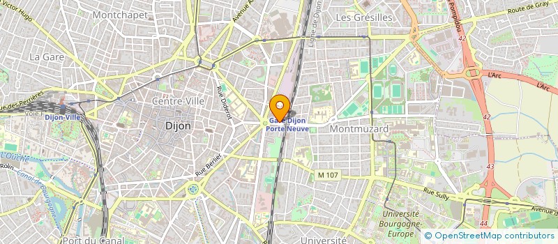 localisation de l'entreprise LMNP  DIJON