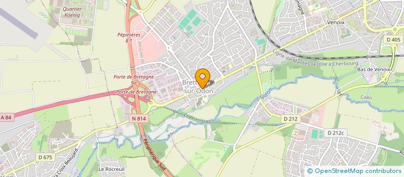 localisation de l'entreprise LMNP  BRETTEVILLE-SUR-ODON