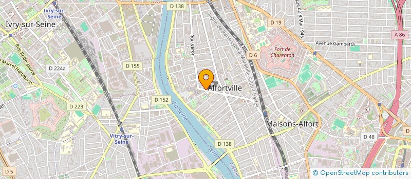 localisation de l'entreprise LMNP à ALFORTVILLE