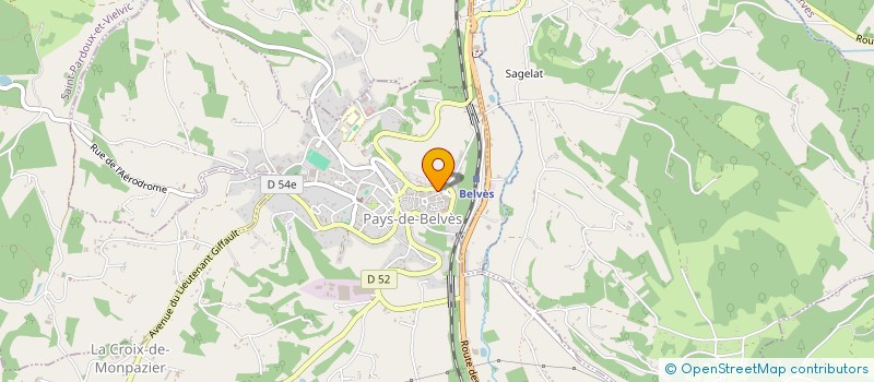 localisation de l'entreprise LMNP ABGB  PAYS DE BELVES