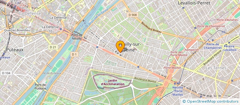 localisation de l'entreprise LMNP ABTAN PHILIPPE & LILIAN à NEUILLY-SUR-SEINE