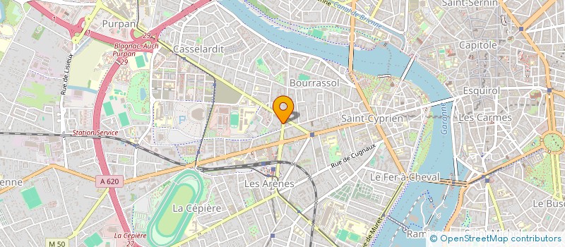 localisation de l'entreprise LMNP AKLE à TOULOUSE
