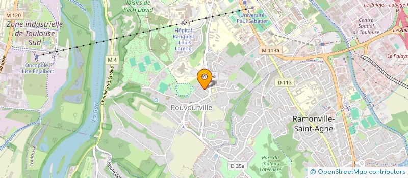 localisation de l'entreprise LMNP ALARY BOSSARD  SAINT-LOUP-CAMMAS