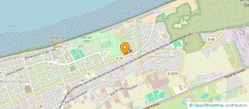 localisation de l'entreprise LMNP ALMEIDA DIAS  DUNKERQUE