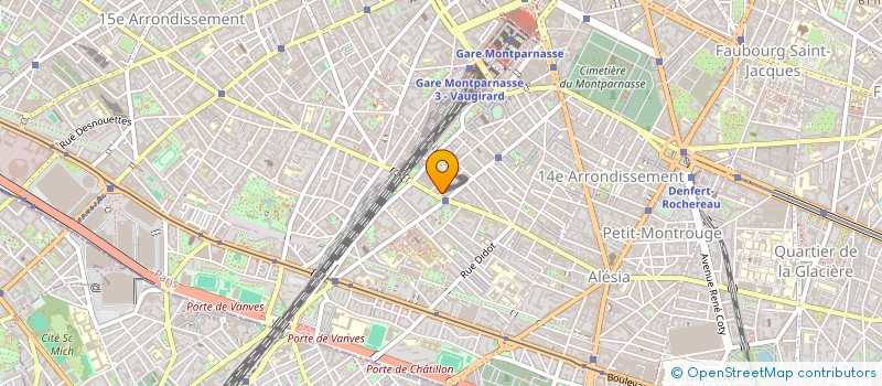 localisation de l'entreprise LMNP AMHV  PARIS