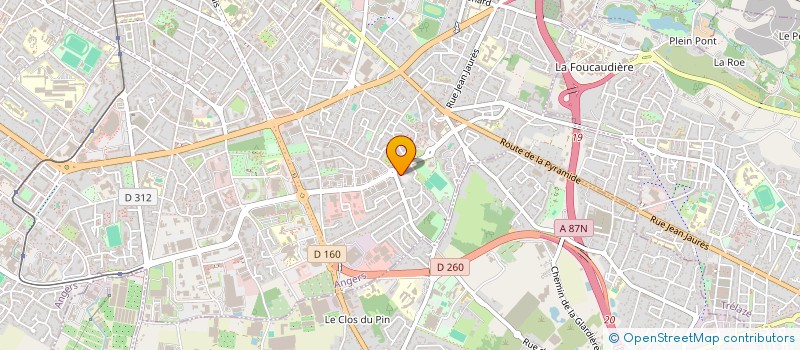 localisation de l'entreprise LMNP ANTIER BEN-HABIA à ANGERS