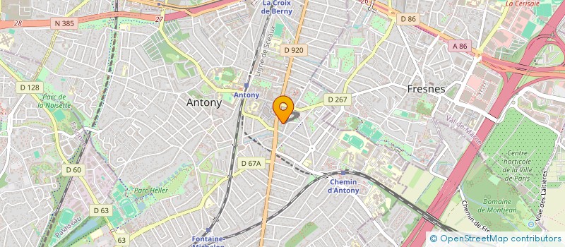 localisation de l'entreprise LMNP ANTONY à ANTONY
