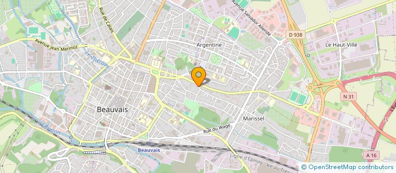 localisation de l'entreprise LMNP, APPT 18, 9 RUE MARISSEL  BEAUVAIS