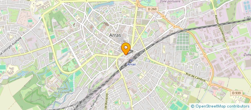 localisation de l'entreprise LMNP APPT GARE à ARRAS