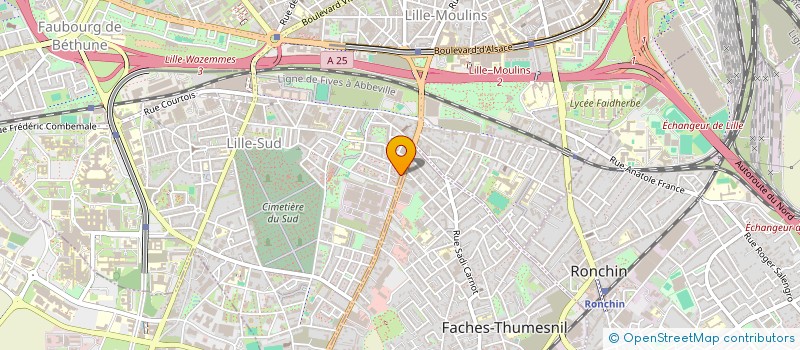 localisation de l'entreprise LMNP APVS à LILLE