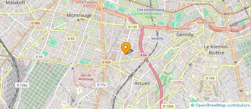 localisation de l'entreprise LMNP ARCUEIL  ARCUEIL