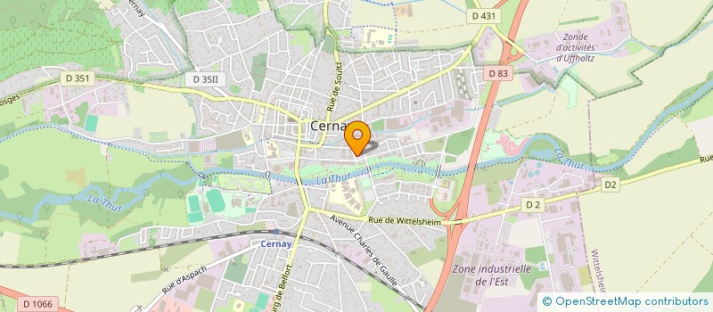 localisation de l'entreprise LMNP ARNOLD  WATTWILLER