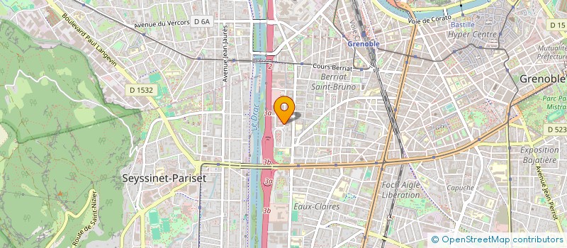 localisation de l'entreprise LMNP ARTS ET METIERS  GRENOBLE