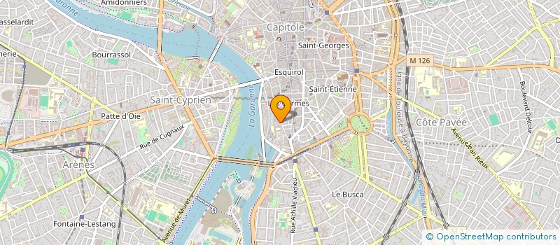 localisation de l'entreprise LMNP AVARGUES  TOULOUSE