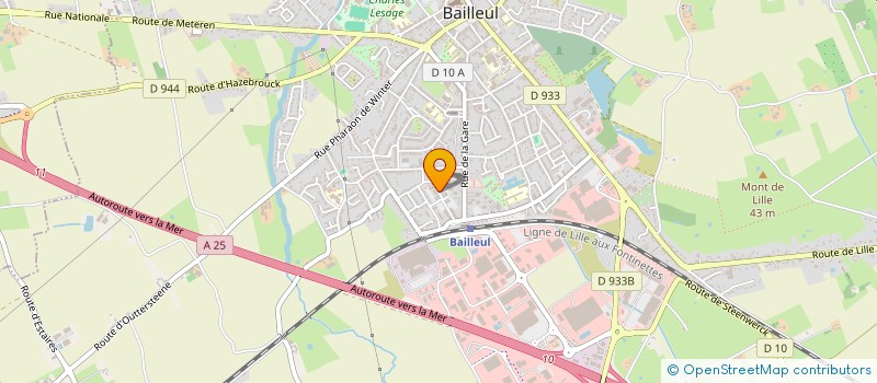 localisation de l'entreprise LMNP BAILLEUL à BAILLEUL