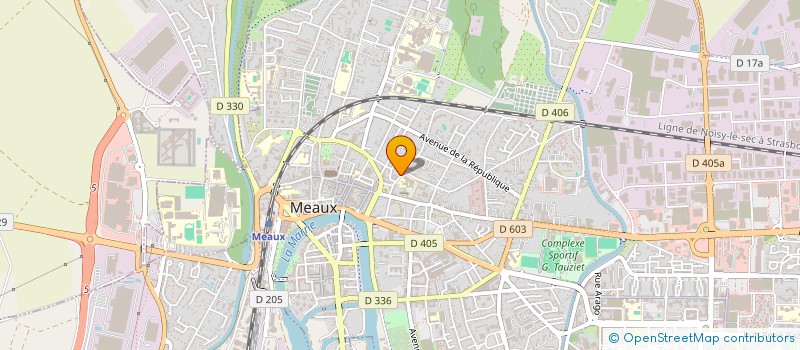 localisation de l'entreprise LMNP BARLIER à MEAUX
