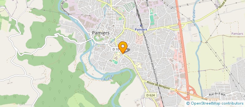 localisation de l'entreprise LMNP BASS à PAMIERS