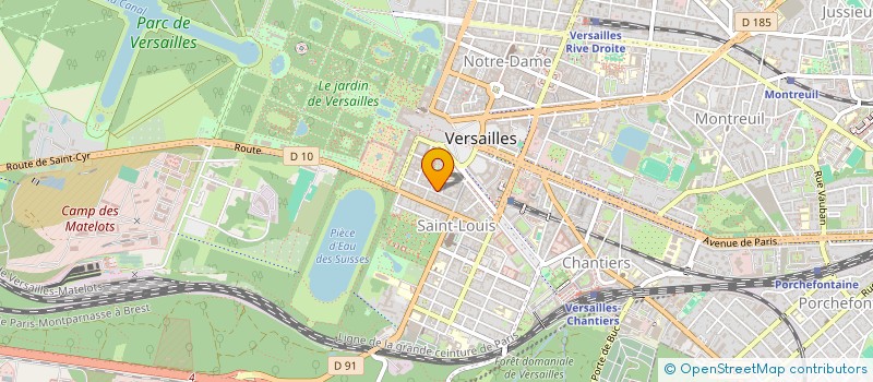 localisation de l'entreprise LMNP BATTAIS PIERRE à VERSAILLES