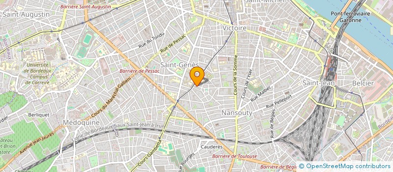 localisation de l'entreprise LMNP BAVOIX BEUZEVILLE  BORDEAUX