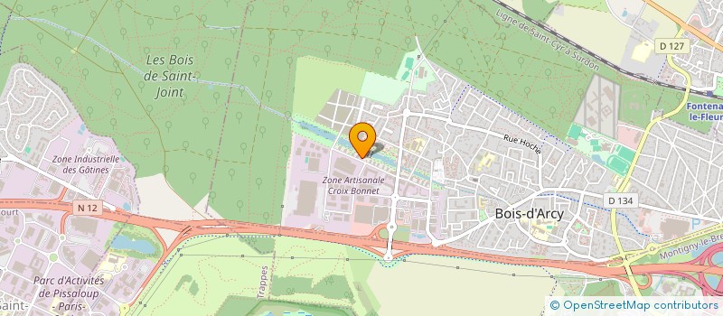 localisation de l'entreprise LMNP BDA  BOIS-D'ARCY