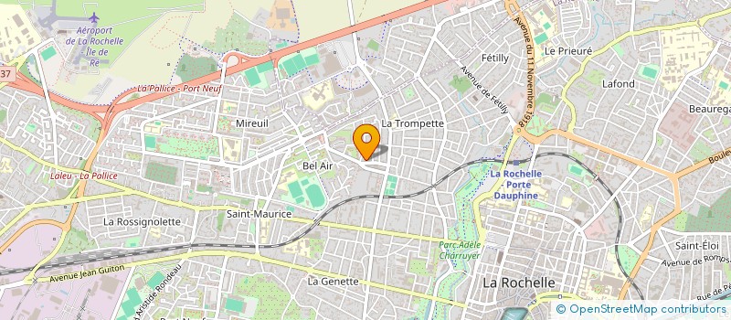 localisation de l'entreprise LMNP BEL AIR  LA ROCHELLE