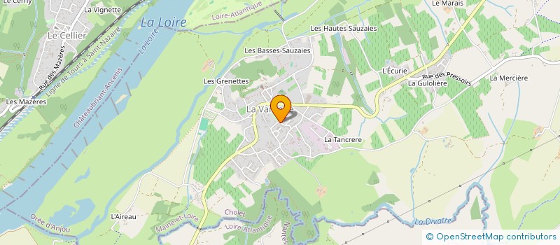 localisation de l'entreprise LMNP BELLIARD  OREE-D'ANJOU