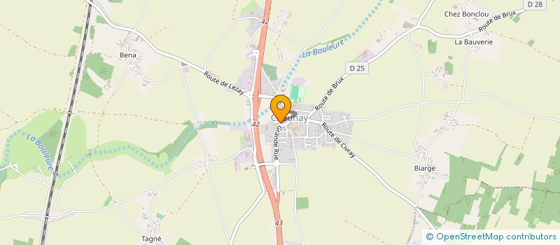 localisation de l'entreprise LMNP BENEAT LAPORTE  CHAUNAY