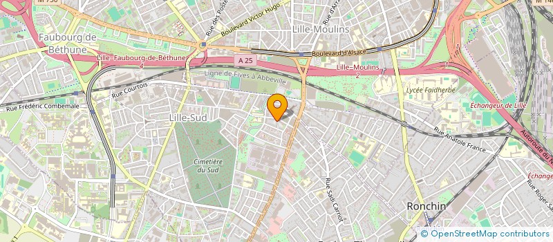 localisation de l'entreprise LMNP BENOIT PIERRE LETIERS  LILLE