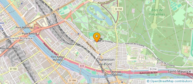 localisation de l'entreprise LMNP BENSIMON INDIV  CHARENTON-LE-PONT