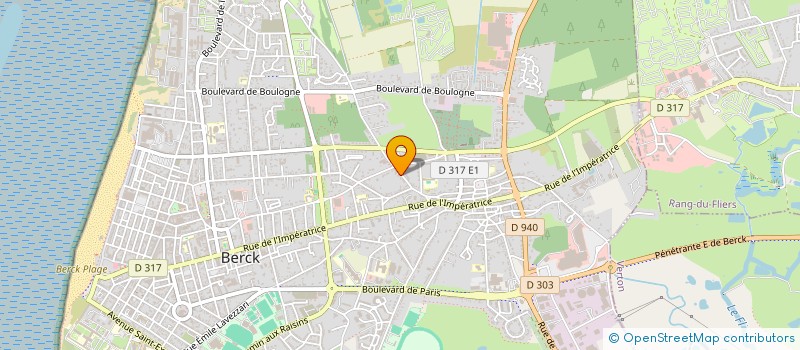 localisation de l'entreprise LMNP BERCK à BERCK