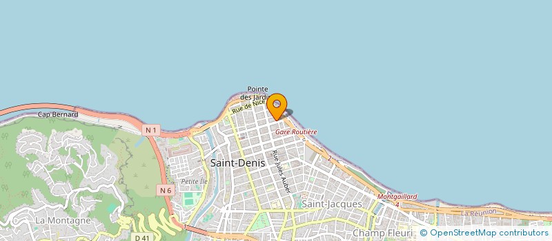 localisation de l'entreprise LMNP BERDOUES MOULLAN à SAINT-DENIS