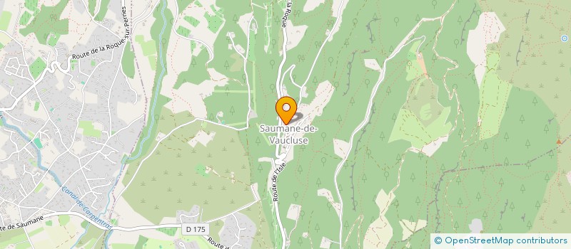 localisation de l'entreprise LMNP BERNAUD PERBET  FONTAINE-DE-VAUCLUSE