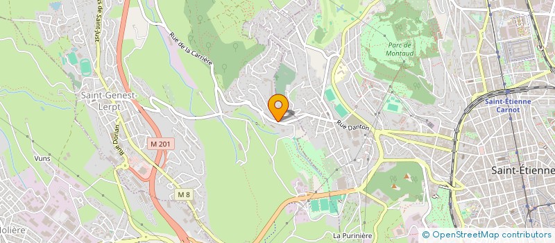 localisation de l'entreprise LMNP BERNY  SAINT-GENEST-LERPT