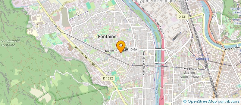 localisation de l'entreprise LMNP BERTRAND-PUJOLS  FONTAINE