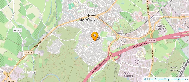 localisation de l'entreprise LMNP BILICKI MARCY  SAINT-JEAN-DE-VEDAS