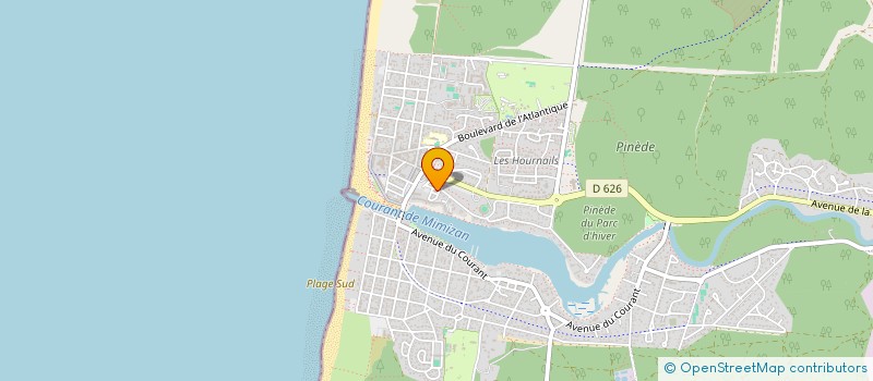 localisation de l'entreprise LMNP BIREMONT  MIMIZAN