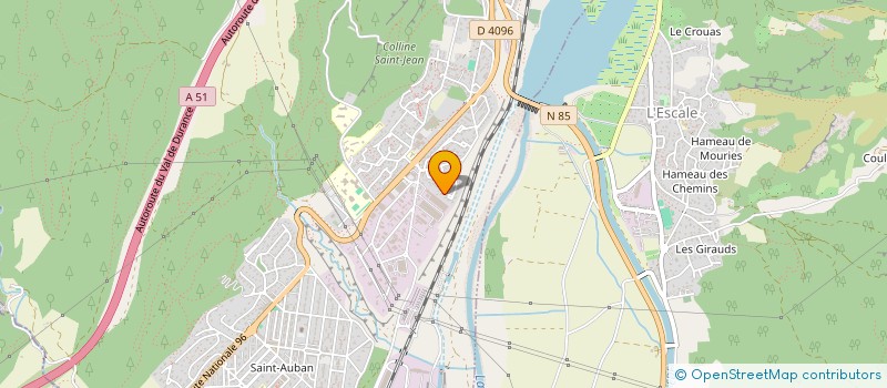 localisation de l'entreprise LMNP BLANC-REYNIER  CHATEAU-ARNOUX-SAINT-AUBAN