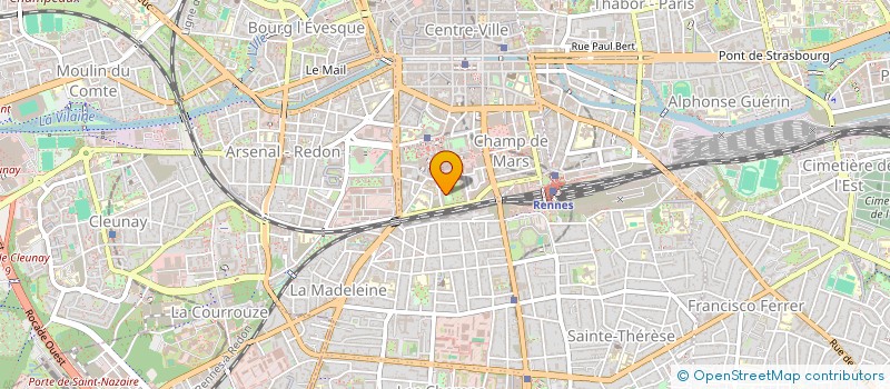 localisation de l'entreprise LMNP BLANCHE ET ADRIEN  RENNES