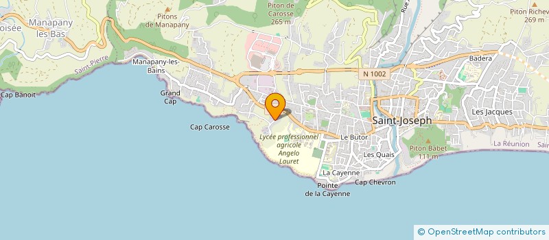 localisation de l'entreprise LMNP BLONDEAU  SAINT-JOSEPH