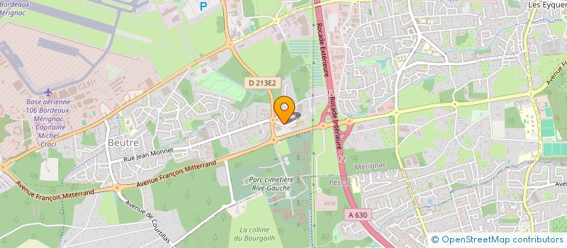 localisation de l'entreprise LMNP BLOT ET BOZEC  MERIGNAC