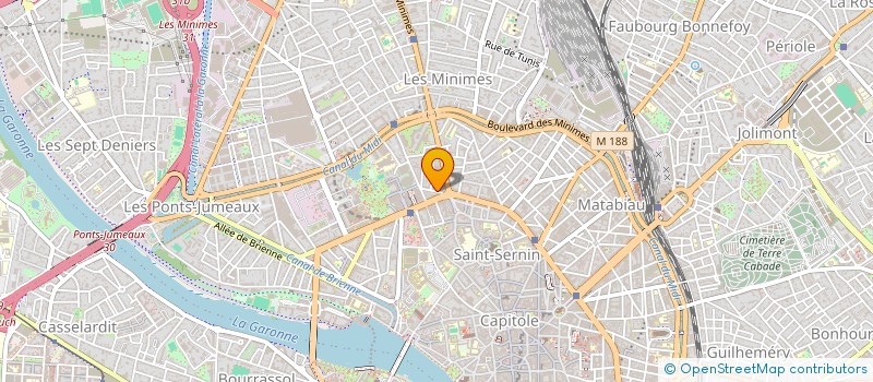 localisation de l'entreprise LMNP BONTEMPI à TOULOUSE