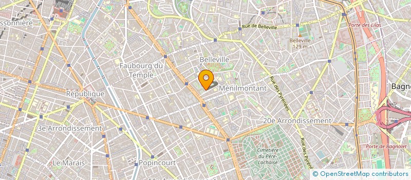 localisation de l'entreprise LMNP BOUCHET - BOISSONNIER à VICHY