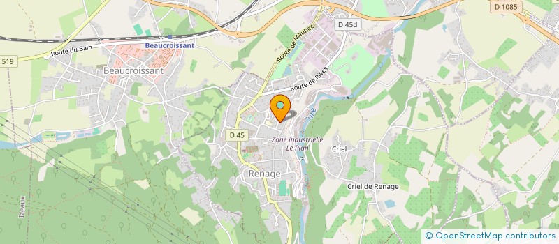 localisation de l'entreprise LMNP BOURRUST-TESTARD  SAINT-MARTIN-D'HERES
