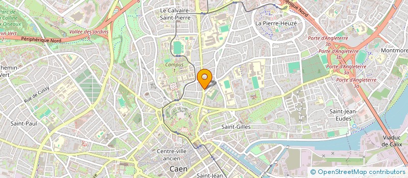 localisation de l'entreprise LMNP BOUVIER à CAEN