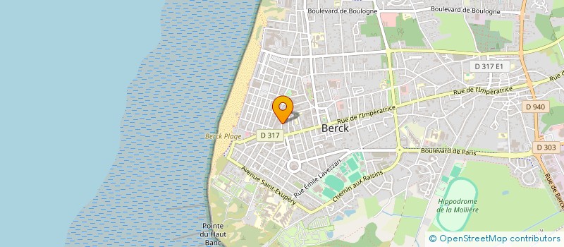 localisation de l'entreprise LMNP BOVRY à BERCK
