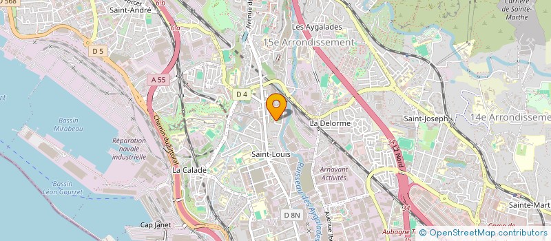 localisation de l'entreprise LMNP BOYER-OUZOUNIAN à MARSEILLE