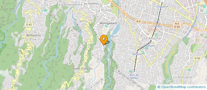 localisation de l'entreprise LMNP BOYET PIETROFORTE  SAINT-DENIS