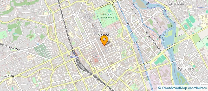 localisation de l'entreprise LMNP BRASSEUR - GERARD - THEUX  NANCY